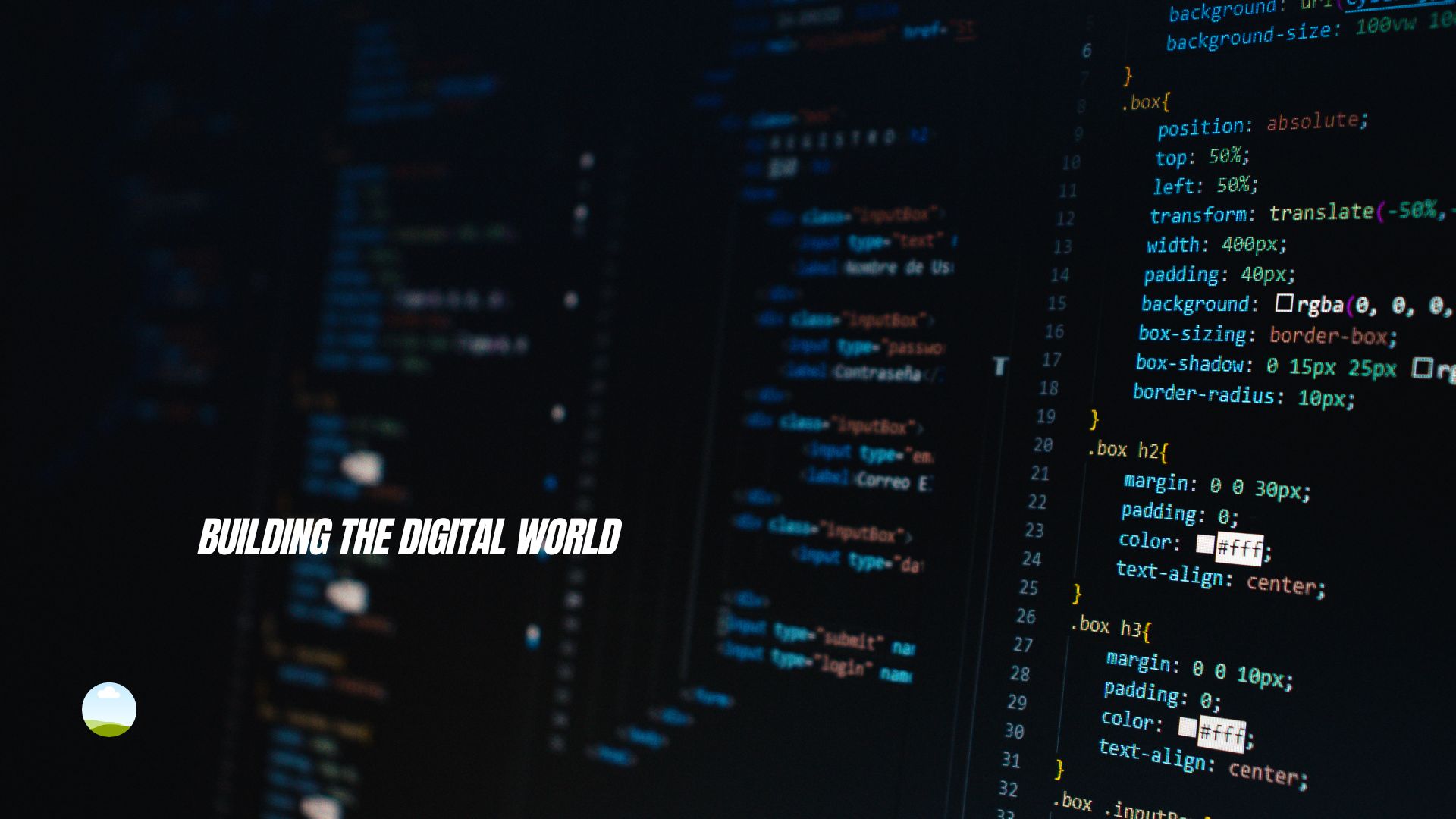 Black and Teal Modern Web Developer Presentation