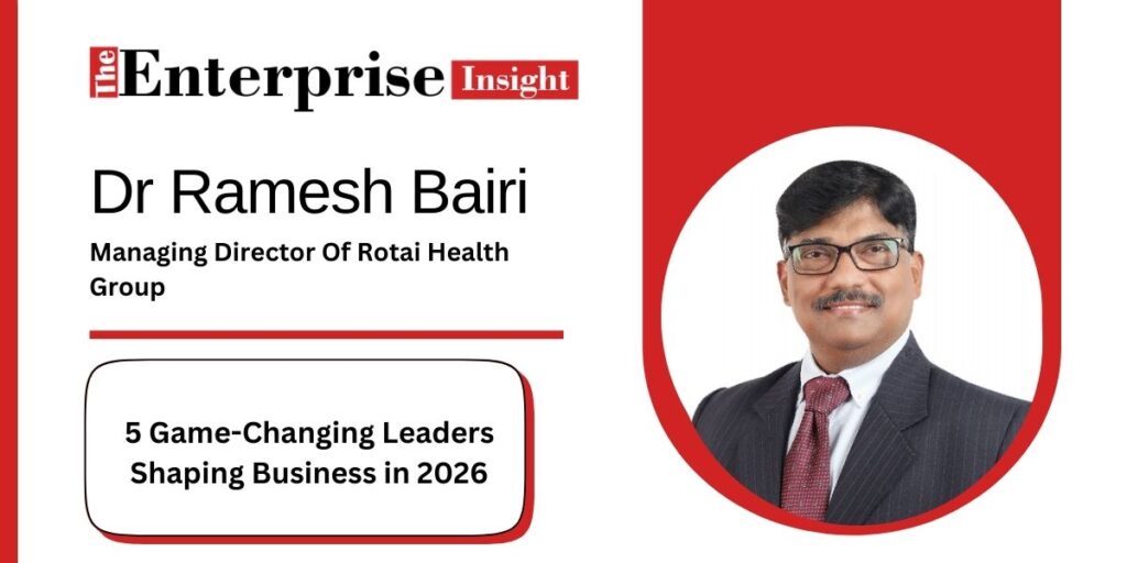 The Human Algorithm: Ramesh Bairi Merges Tech, Trust, and Wellness | The Enterprise Insight